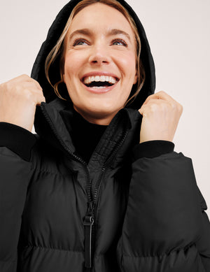 Warm Up Mid Length Puffer Jacket