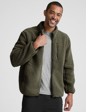 Boucle Fleece Men's Zip Jacket