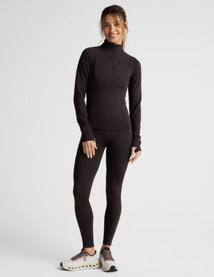 Pacer Fleece Zip Pocket Full Length Legging