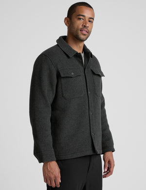 Infinite Wool Men's Shirt Jacket