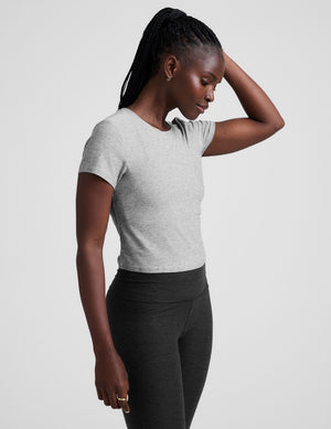 Featherweight Cropped Tee