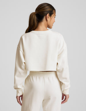 LuxeFleece Cropped Sweatshirt