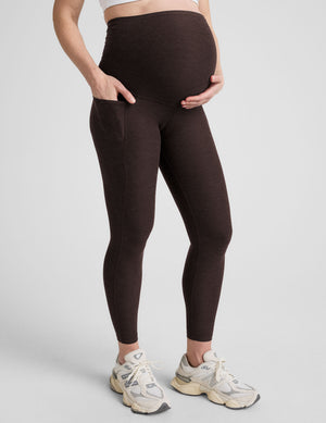 Spacedye Love the Bump Maternity Pocket Midi Legging