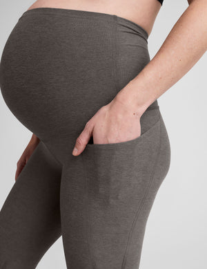 Spacedye Love the Bump Maternity Pocket Midi Legging