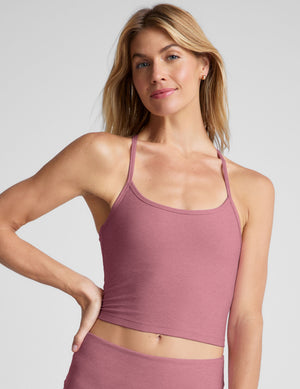 Spacedye Slim Racerback Cropped Tank