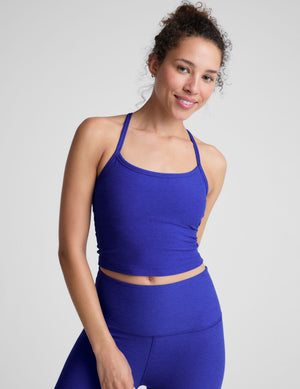 Spacedye Slim Racerback Cropped Tank
