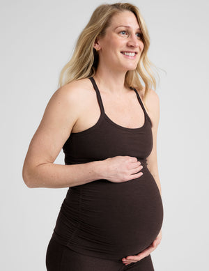 Spacedye Keep Your Cool Maternity Slim Racerback Tank