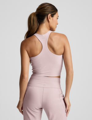 Spacedye High Neck Cropped Tank